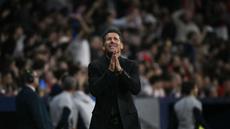 Diego Simeone baru saja mencatatkan rekor gemilang sebagai pelatih sepak bola. (AFP/Javier Soriano)