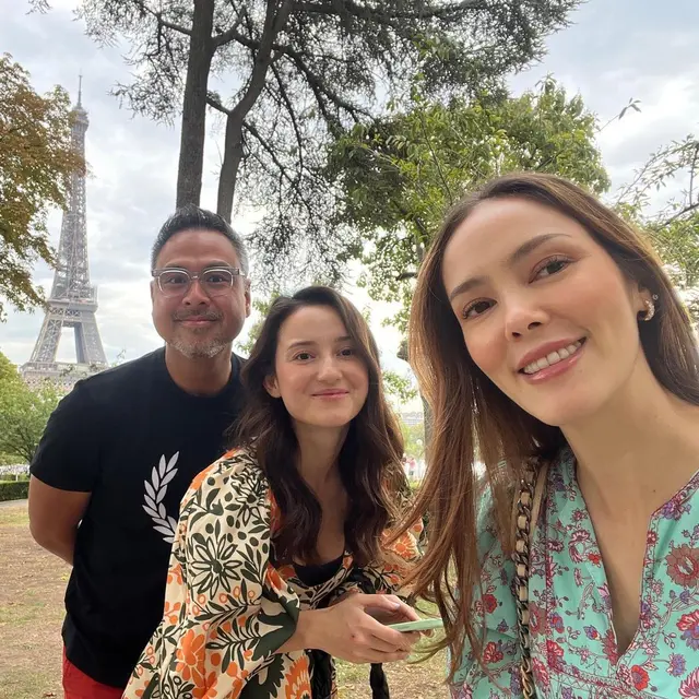 Cathy Sharon pulang kampung ke Paris (Instagram/cathysharon)