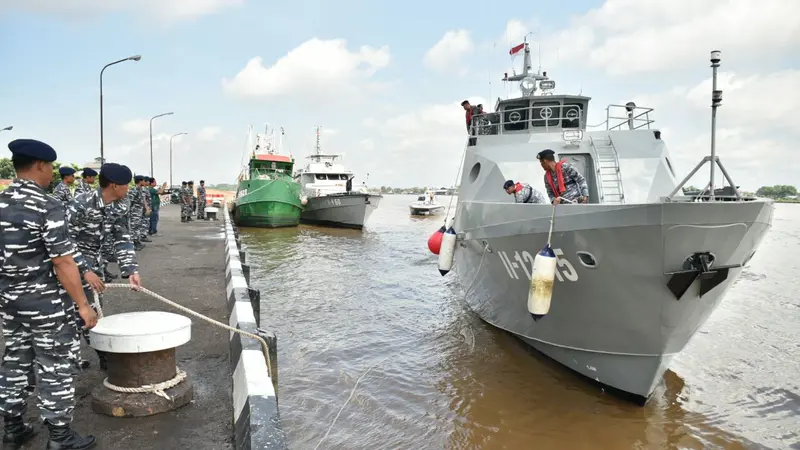 Lemukutan, Kapal Perang Mungil Buatan Lokal Berjaga di Kalbar