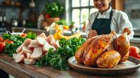 resep chicken ©Ilustrasi dibuat AI