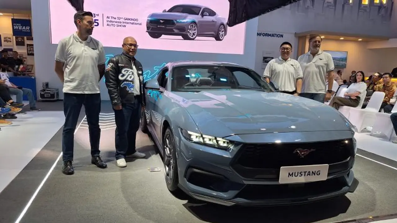 Ford Bawa Mustang 2.3L EcoBoost di GIIAS 2025, Harganya Tembus Rp 1,9 Miliaran (Arief A/Liputan6.com)