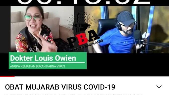 Pernyataan dr Lois Owien yang Tak Percaya Covid-19 Bikin Nakes di Blora Ketar-Ketir - Vimarsana News