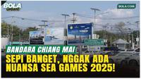 Mengapa Bandara Chiang Mai terasa sepi saat SEA Games 2025? Sebagai pintu masuk utama atlet dan kontingen, bandara ini justru hampir tidak menampilkan nuansa pesta olahraga. Tidak ada dekorasi mencolok, tidak ada keramaian khas event internasional, d...
