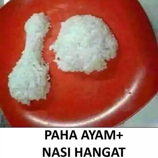 6 Potret Menu Paha Ayam Low Budget Ini Nyeleneh, Dagingnya Enggak Terasa