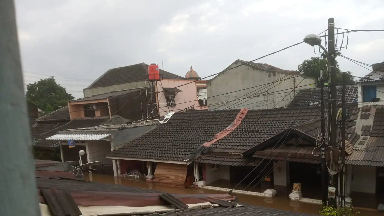 Banjir Tinggi Masih Mengintai Ratusan Perumahan di Kota Tangerang