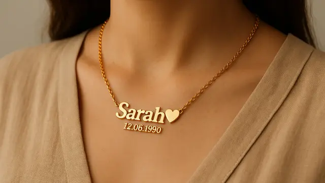 Model Kalung Emas 22 Karat 5 Gram/ Ilustrasi oleh AI