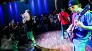 Penampilan band pop punk The Story So Far saat konser yang bertajuk The Story So Far & Man Overboard Suppy World di Jakarta, Minggu (30/8/2015). Band asal Amerika ini berhasil memuaskan para penggemarnya di  Jakarta. (Liputan6.com/Faizal Fanani)