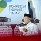 Pelaksana Harian Gubernur Jawa Barat Uu Ruzhanul Ulum membuka KIJB 2022 di Aula Barat Gedung Sate Bandung, Jumat (10/6/2022).