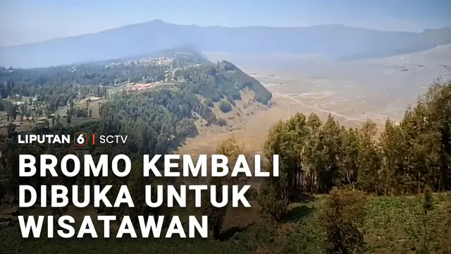 Bromo kembali Dibuka untuk Wisatawan