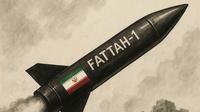 Serangan rudal hipersonik Iran, Fattah-1 berhasil membuat dua kota penting Israel—Tel Aviv dan Haifa hancur. (dok: AI)