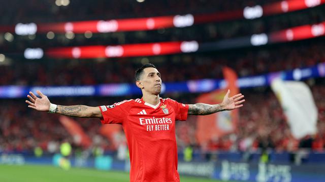 Foto: Di Maria Pimpin Benfica Cukur Atletico Madrid 4 Gol Tanpa Balas di Liga Champions