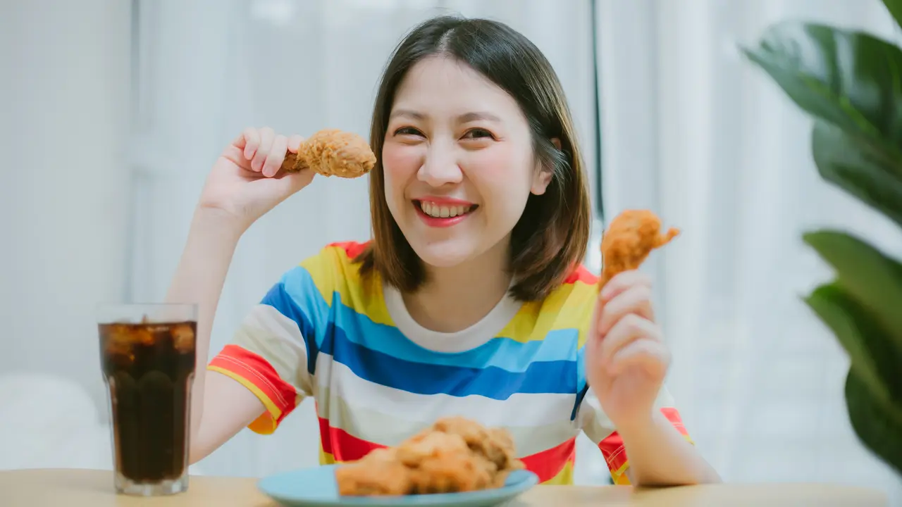 childhood dan ayam goreng