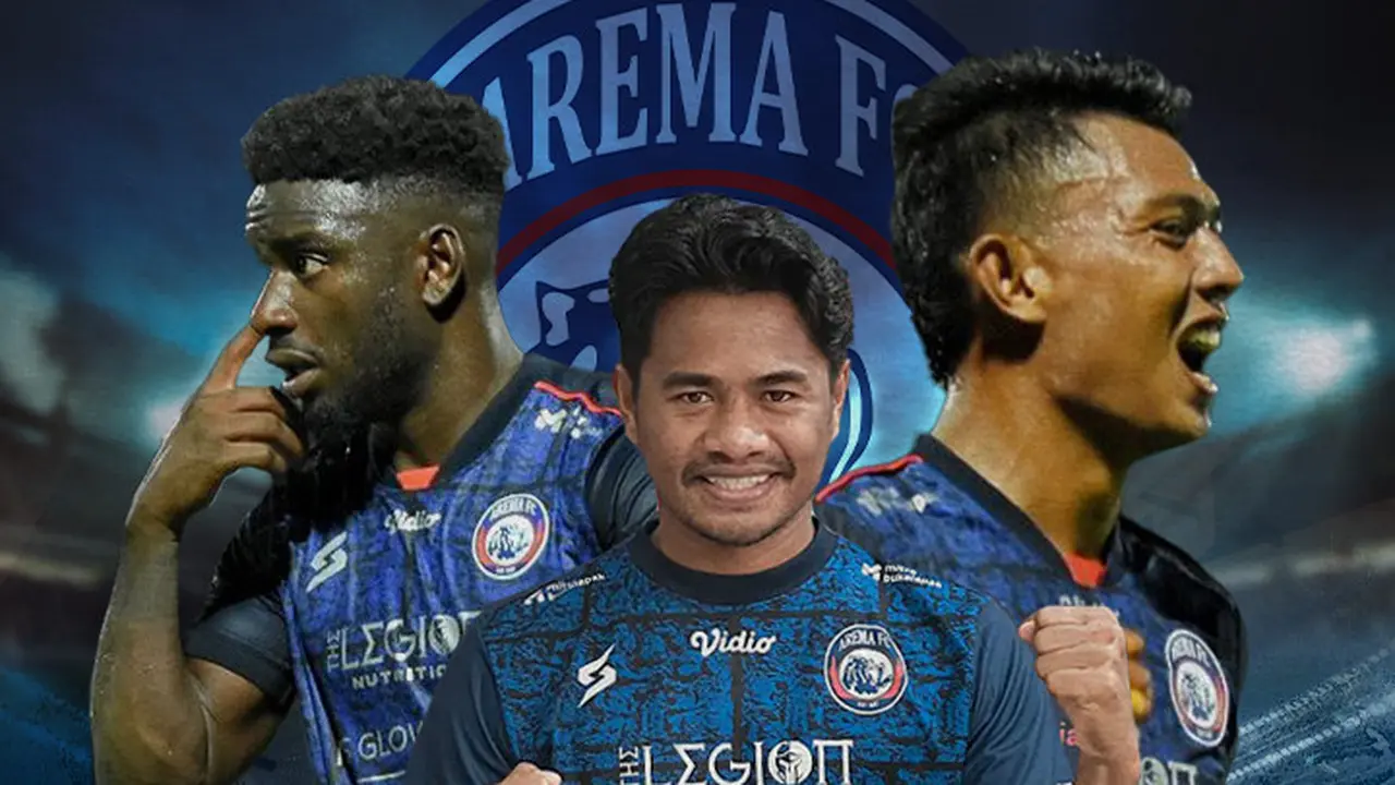 Arema FC - Dedik Setiawan, Abel Camara, Ilham Udin Armaiyn