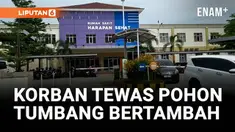Korban tragedi pohon beringin tumbang saat salat idul fitri di alun-alun Pemalang, Jawa Tengah, bertambah satu orang. Dengan demikian jumlah korban seluruhnya menjadi 3 orang, sementara 16 orang masih menjalani perawatan di rumah sakit.