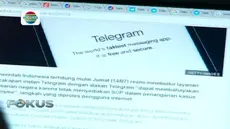 Polri mendukung Kementerian Komunikasi dan Informatika (Keminfo) memblokir Telegram.