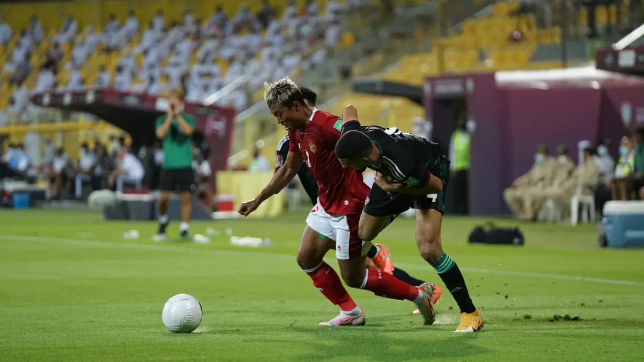 Foto Kualifikasi Piala Dunia: Laga Penutup, Timnas Indonesia Kembali Dibantai 5-0 oleh UEA