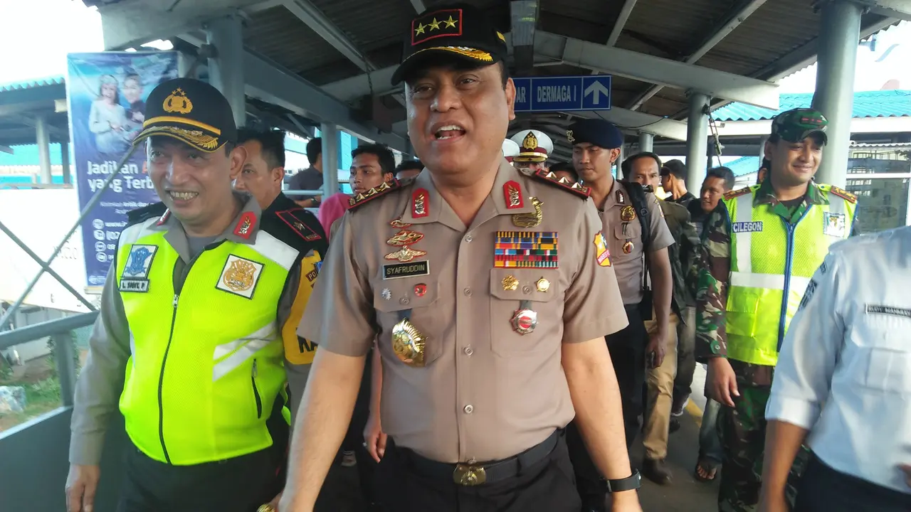 Wakapolri Komjen Syafruddin di Banten