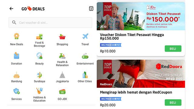 Mudahkan Kebutuhan Gaya Hidup Masyarakat, Kini Go-Jek Luncurkan Fitur Go-Deals