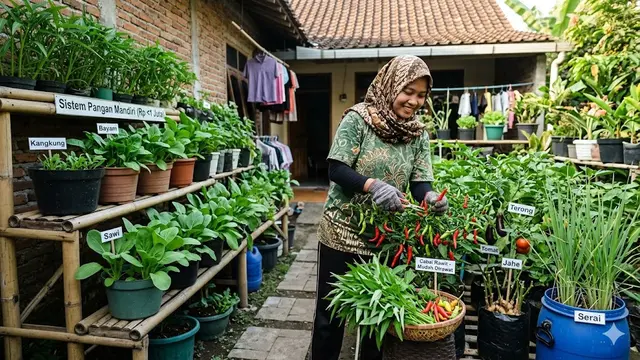 Ide Sistem Pangan Mandiri di Rumah dengan Modal di Bawah Rp 1 Juta