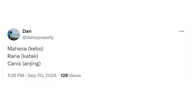 6 Saran Nama Anak Berunsur Hewan dari Netizen Ini Kocak,