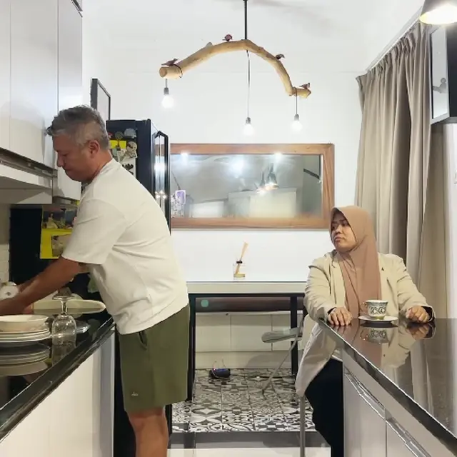 Potret Dapur Rumah Gading Marten