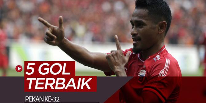 VIDEO: 5 Gol Terbaik Pekan Ke-32 Liga 1 2019