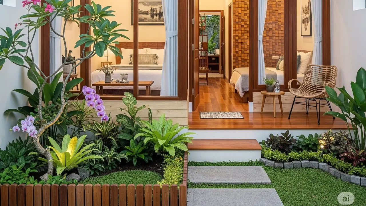 Inspirasi Desain Rumah Kecil 4x6 2 Kamar yang Mungil