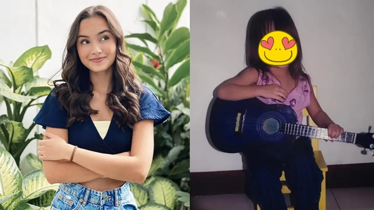 6 Foto Masa Kecil Caitlin Halderman, Ekspresif Sedari Dulu
