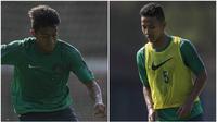Seleksi Timnas Indonesia U-22 tahap pertama pada 21-23 Februari 2017 lalu menjadi ajang tebar pesona bagi dua wonderkid Persib Bandung, yakni Febri Haryadi dan Gian Zola. (Bola.com/Vitalis Yogi Trisna)