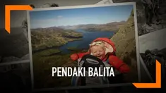 Seorang bayi berusia lima bulan telah mendaki 13 gunung dan bukit di Skotlandia. Kegiatan tersebut tidak ia lakukan sendiri melainkan bersama kedua orangtuanya.