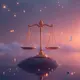 logo ramalan zodiak libra (sumber: AI generated)
