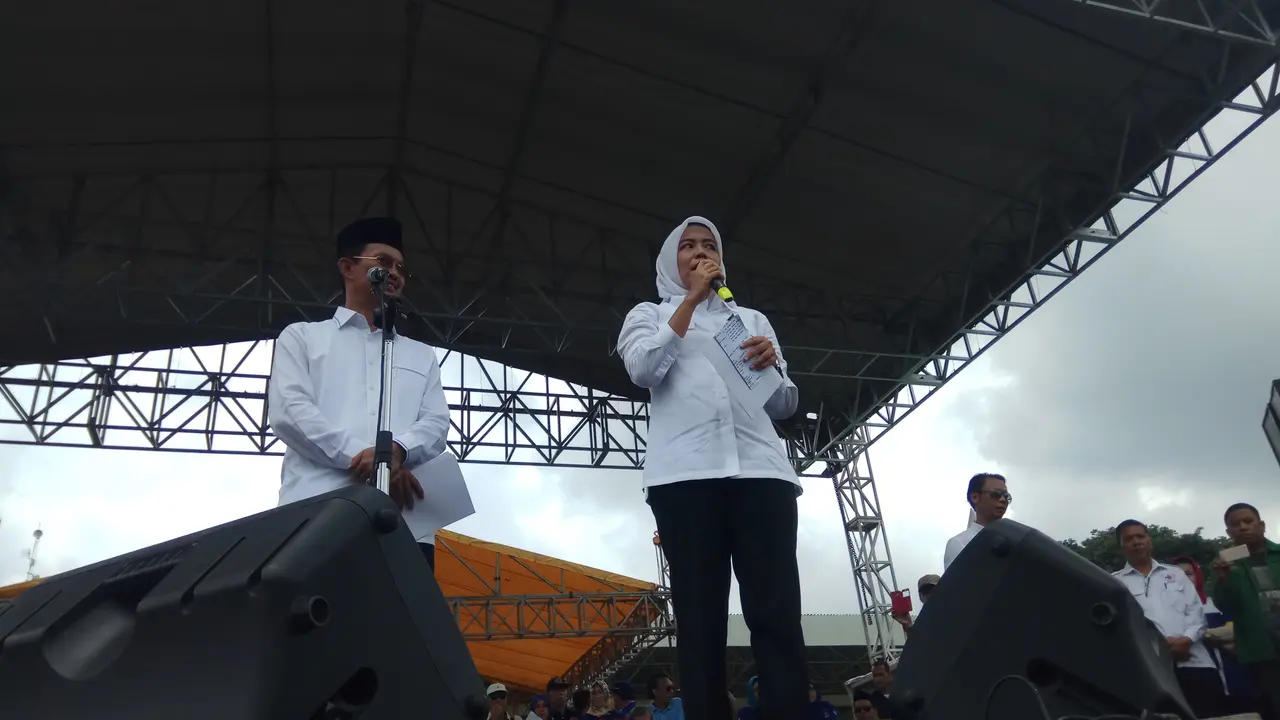 Adik Romi Herton Rasakan Kemudahan Jadi Peserta Wanita di Pilkada Palembang