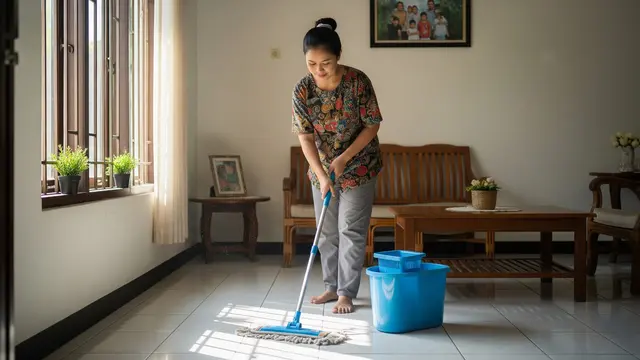 8 Bahan yang Bisa Ditambahkan ke Air Pel Lantai, Cegah Amis dan Wangi Tahan Lama