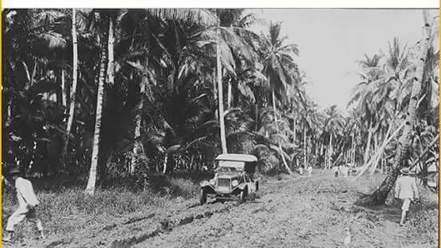 Jalanan Pontianak tempo dulu (Instagram/@pontianaksejarah)