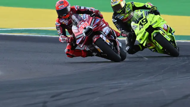 Marc Marquez dan Fabio Di Giannantonio