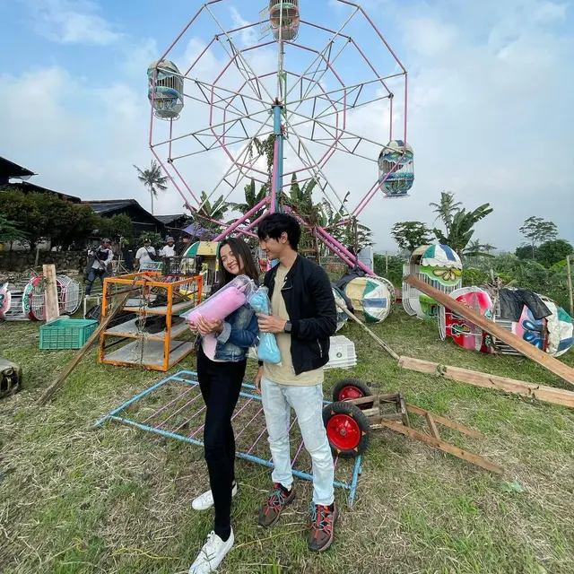 8 Potret Megan Domani dan Farhan Rasyid di Balik Layar My Love My Enemy, Bikin Baper