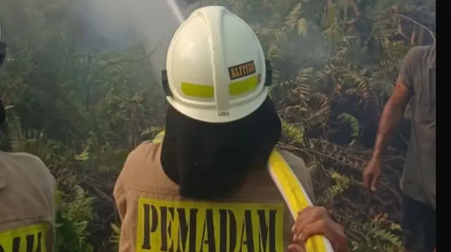Kebakaran Dekat Stasiun Kampung Bandan Diduga Akibat Rokok, KRL Terganggu