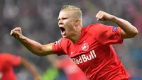 2. Erling Braut Haaland (Red Bull Salzburg) - 8 gol.(AFP/Joe Klamar)