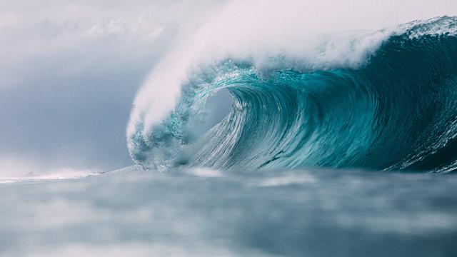 Ilustrasi bencana tsunami