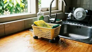 Cara Membuat Tempat Spons Cuci Piring agar Tidak Selalu Basah, Air Mudah Mengalir dan Anti Jamur