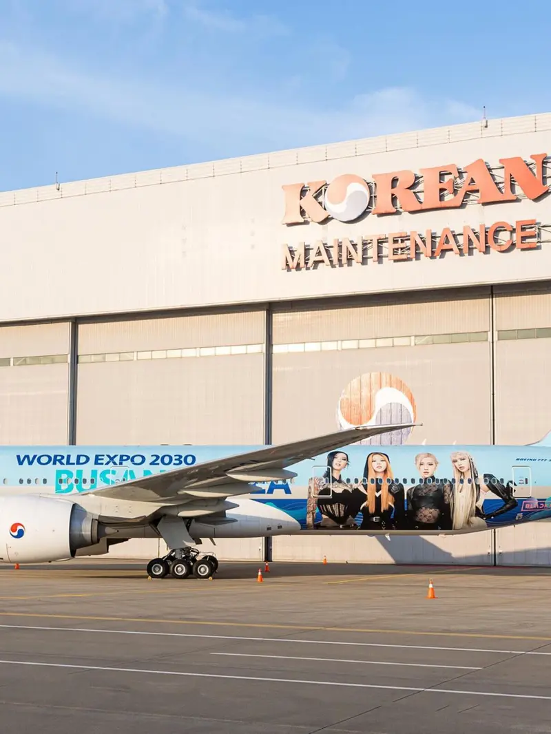 Interior Mewah Pesawat Korean Air untuk Tur Dunia BLACKPINK, Ada 4 Kamar Tidur di Dalamnya