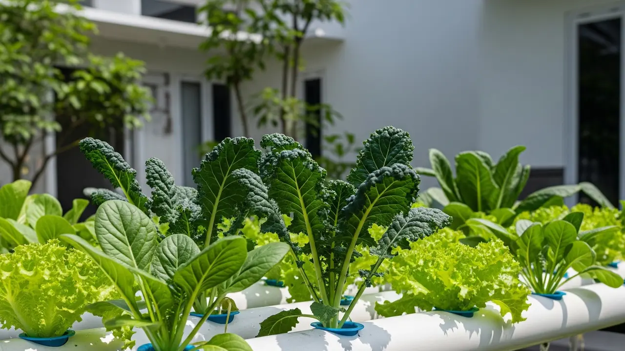 Cara Membuat Kebun Hidroponik Sederhana dari Pipa PVC di Halaman Rumah.