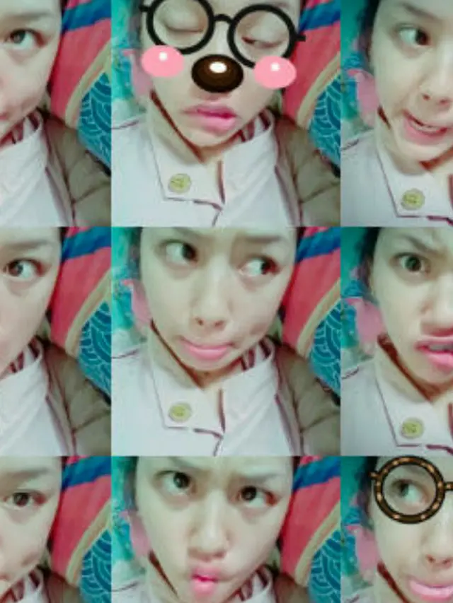 Happy Asmara saat di bangku sekolah (Sumber: Instagram/hepyasmaraa_)