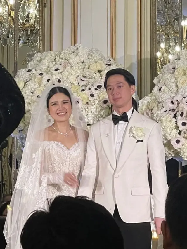Pesona Valencia Tanoesoedibjo menikah dengan Kevin Sanjaya