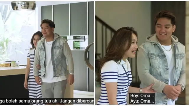 Sempat Takut, Ini 6 Momen Pertemuan Ayu Ting Ting dengan Oma Boy William