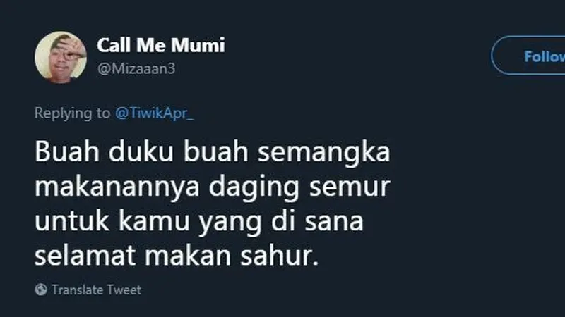 pantun puasa (foto: twitter)