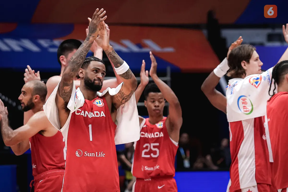 Timnas Basket Lebanon vs Kanada - Piala Dunia FIBA 2023