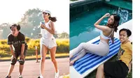 6 Editan Foto Pria Temani Seleb Tanah Air Berolahraga Ini Bikin Ketawa Geli (sumber: Instagram/victorahmadd)