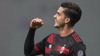 AC Milan memboyong Andre Silva dari FC Porto pada musim panas 2017. (MIGUEL MEDINA / AFP)