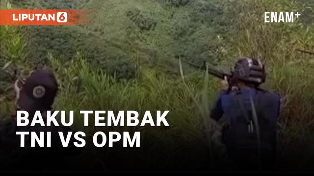 TNI Tembaki OPM di Distrik Kiwirok Papua